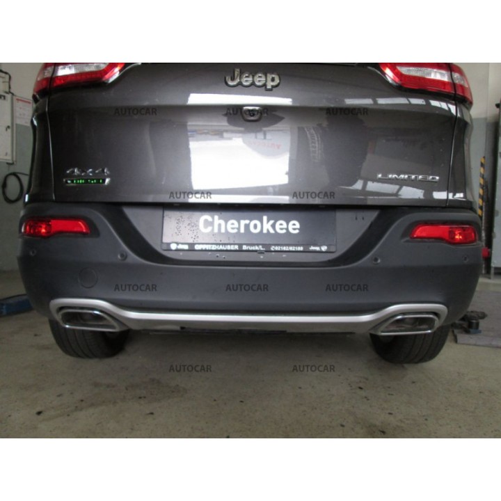Towbar, Auto-Hak, Vertical Detachable System, Jeep Cherokee 2014 - Present - EDK.ro