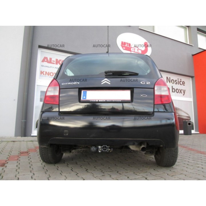 Towbar, Auto-Hak, Automatic Detachable System, Citroën C2 2003 - Present - EDK.ro