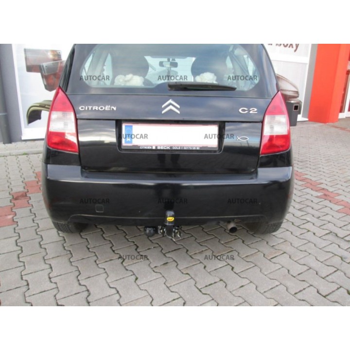 Towbar, Auto-Hak, Automatic Detachable System, Citroën C2 2003 - Present - EDK.ro