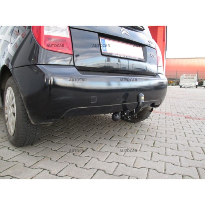 Cârlig de Remorcare, Auto-Hak, Sistem Demontabil Automat, Citroën C2 2003 - Prezent - EDK.ro