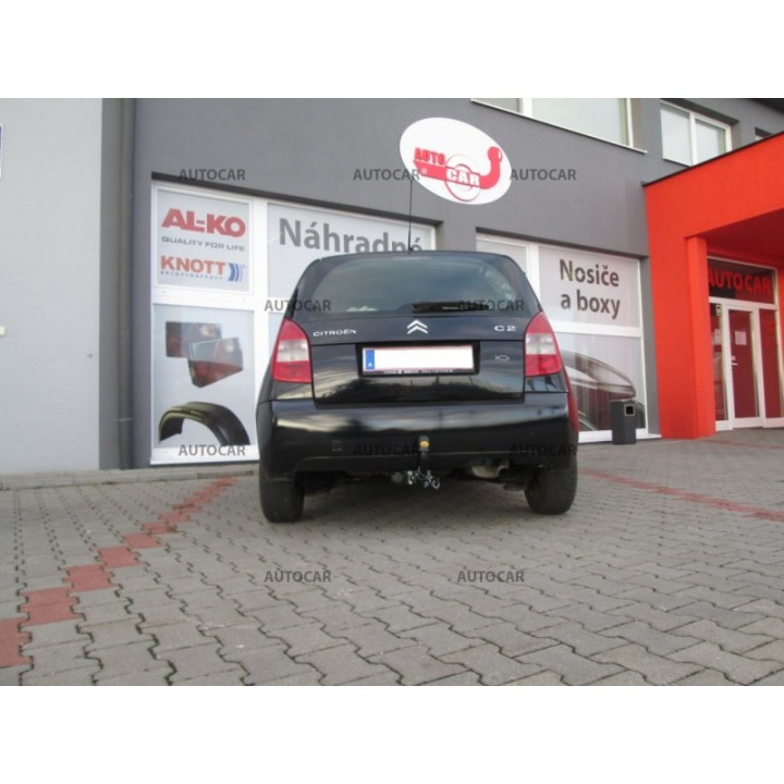 Cârlig de Remorcare, Auto-Hak, Sistem Demontabil Automat, Citroën C2 2003 - Prezent - EDK.ro