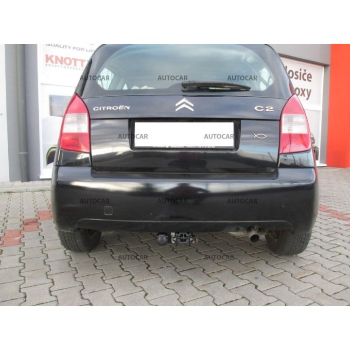 Towbar, Auto-Hak, Automatic Detachable System, Citroën C2 2003 - Present - EDK.ro