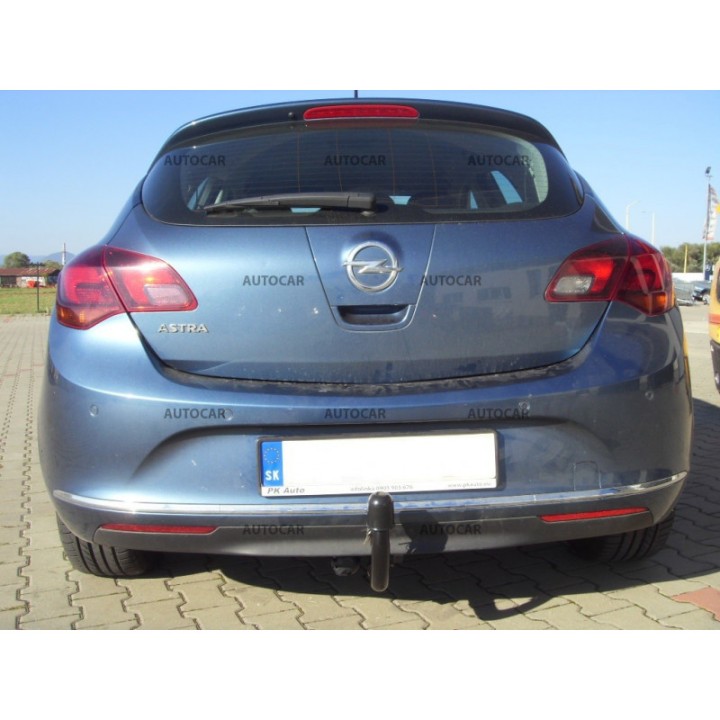 Towbar, Auto-Hak, Vertical Detachable System, Opel Astra 2009 - 2015 - EDK.ro