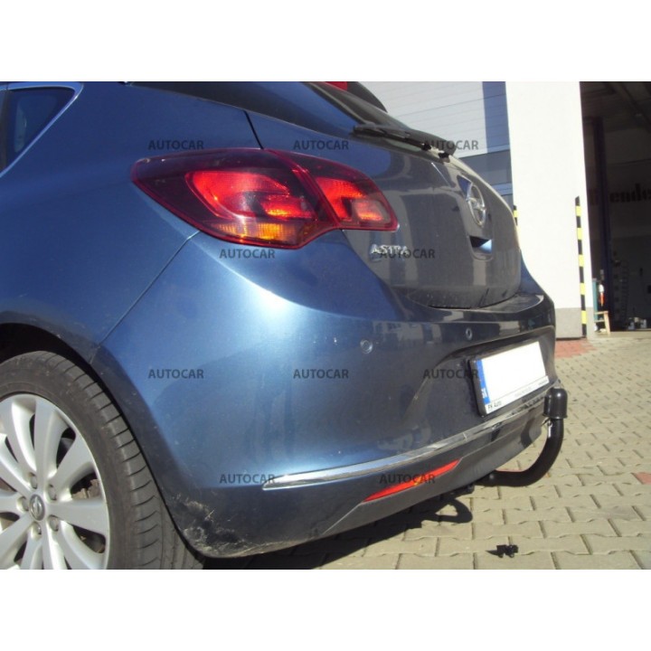 Cârlig de Remorcare, Auto-Hak, Sistem Demontabil Vertical, Opel Astra 2009 - 2015 - EDK.ro