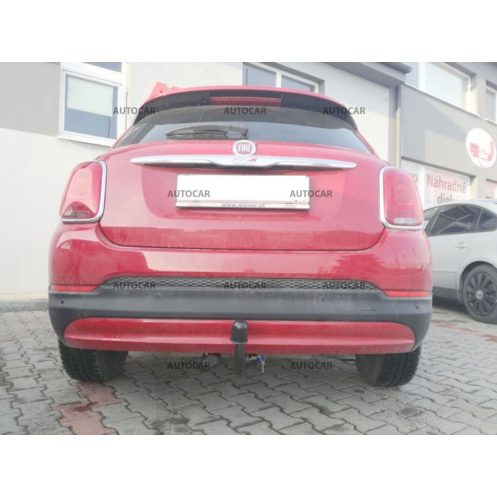 Cârlig de Remorcare, Auto-Hak, Sistem Demontabil Vertical, Fiat 500X 2015 - Prezent - EDK.ro
