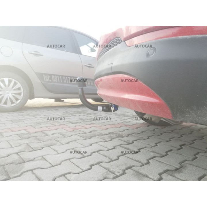 Cârlig de Remorcare, Auto-Hak, Sistem Demontabil Vertical, Fiat 500X 2015 - Prezent - EDK.ro