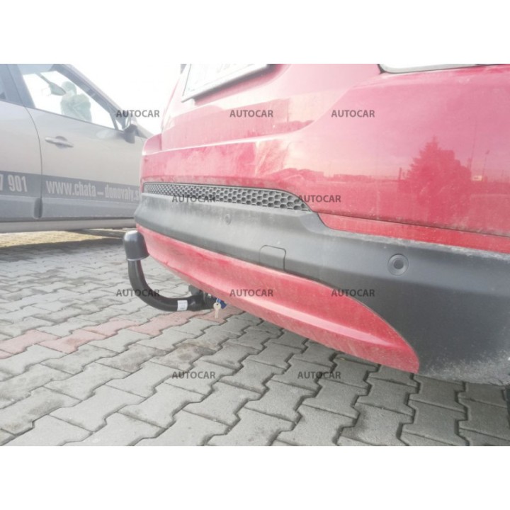 Cârlig de Remorcare, Auto-Hak, Sistem Demontabil Vertical, Fiat 500X 2015 - Prezent - EDK.ro