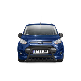EC Homologated Bullbar, Steeler 4x4 "A" Bar with Spikes, Color Black, Ford Transit Connect 2013 - 2021 - EDK.ro