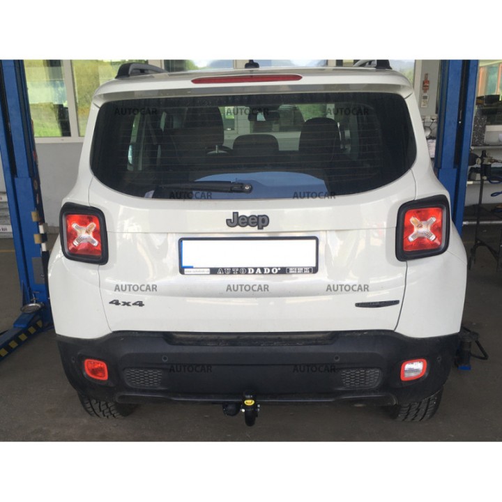 Towbar, Auto-Hak, Semi-Detachable System, Jeep Renegade 2014 - Present - EDK.ro