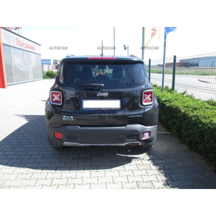 Towbar, Auto-Hak, Vertical Detachable System, Jeep Renegade 2014 - Present - EDK.ro