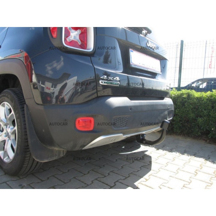 Towbar, Auto-Hak, Vertical Detachable System, Jeep Renegade 2014 - Present - EDK.ro