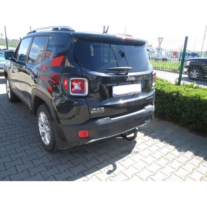 Towbar, Auto-Hak, Vertical Detachable System, Jeep Renegade 2014 - Present - EDK.ro