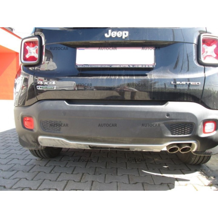 Towbar, Auto-Hak, Vertical Detachable System, Jeep Renegade 2014 - Present - EDK.ro