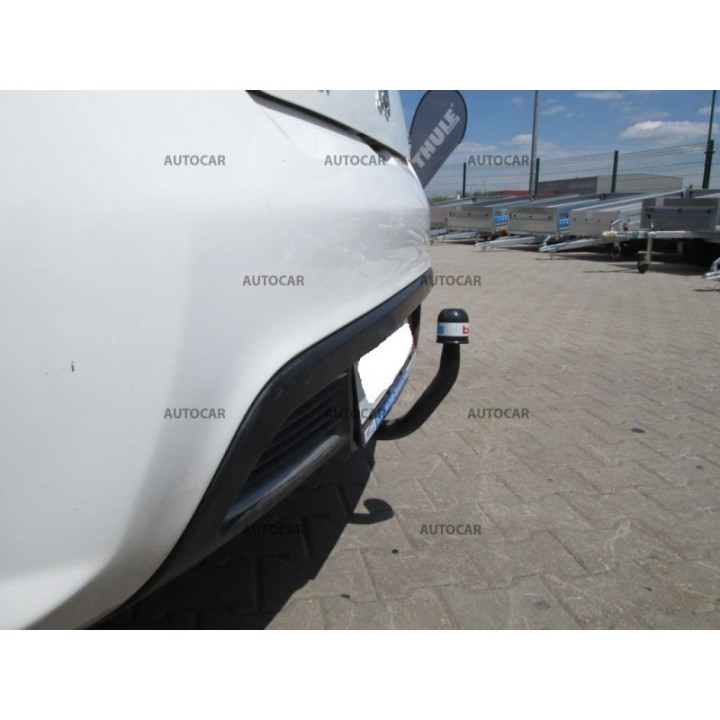 Cârlig de Remorcare Detașabil Vertical cu Cheie, ORIS / Bosal 5 Uși, Peugeot 308 2007 - 2013 - EDK.ro