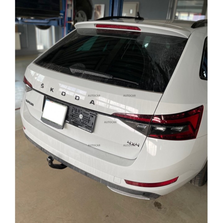 Cârlig de Remorcare Detașabil Vertical cu Cheie, Westfalia Automotive III, Škoda Superb 2014 - 2023 - EDK.ro