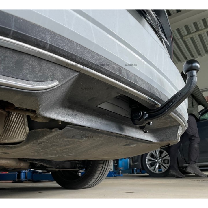 Cârlig de Remorcare Detașabil Vertical cu Cheie, Westfalia Automotive III, Škoda Superb 2014 - 2023 - EDK.ro