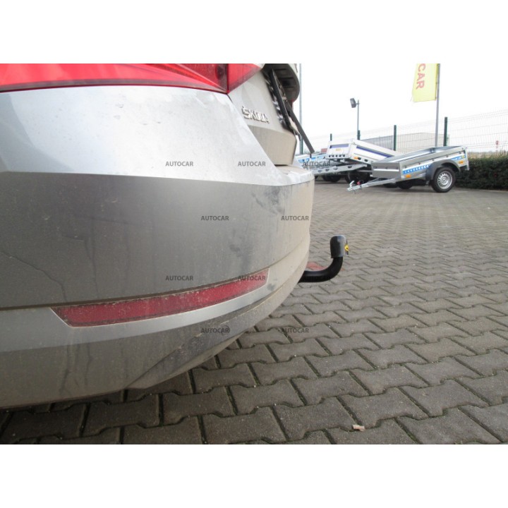 Towbar, Auto-Hak, Vertical Detachable System, Škoda Superb Station Wagon 4x4 2014 - 2023 - EDK.ro
