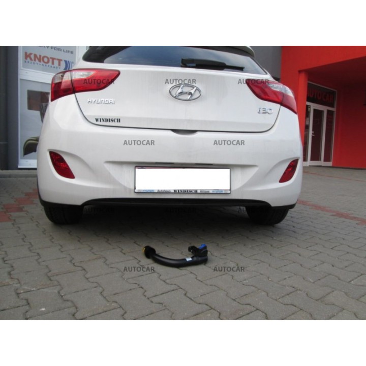 Towbar, Auto-Hak, Vertical Detachable System, Hyundai i30 3/5-Door 2012 - 2017 - EDK.ro
