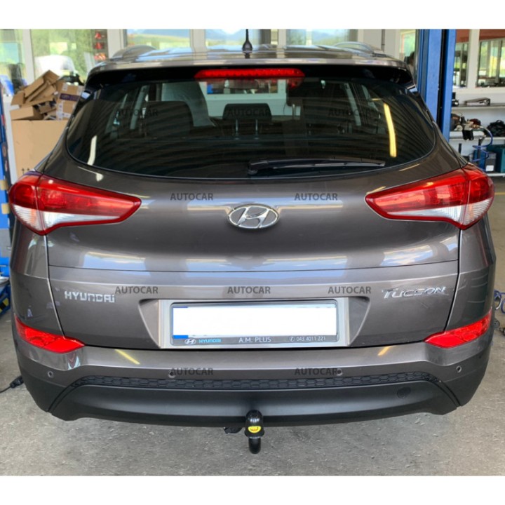 Cârlig de Remorcare, Auto-Hak, Sistem Semi-Demontabil, Hyundai Tucson 2015 - 2018 - EDK.ro
