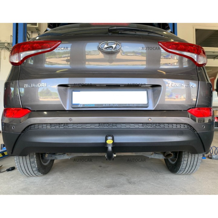 Cârlig de Remorcare, Auto-Hak, Sistem Semi-Demontabil, Hyundai Tucson 2015 - 2018 - EDK.ro