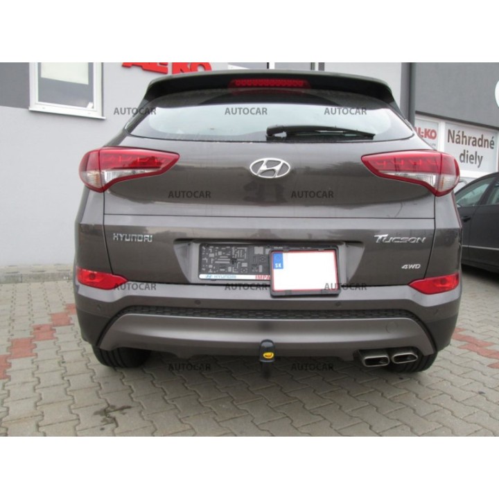Towbar, Auto-Hak, Vertical Detachable System, Hyundai Tucson 2015 - 2018 - EDK.ro