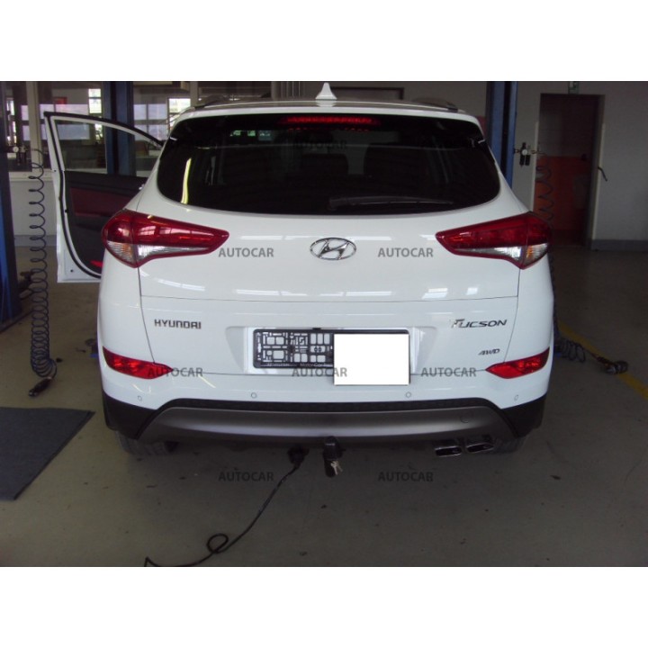 Cârlig de Remorcare, Auto-Hak, Sistem Demontabil Vertical, Hyundai Tucson 2015 - 2018 - EDK.ro