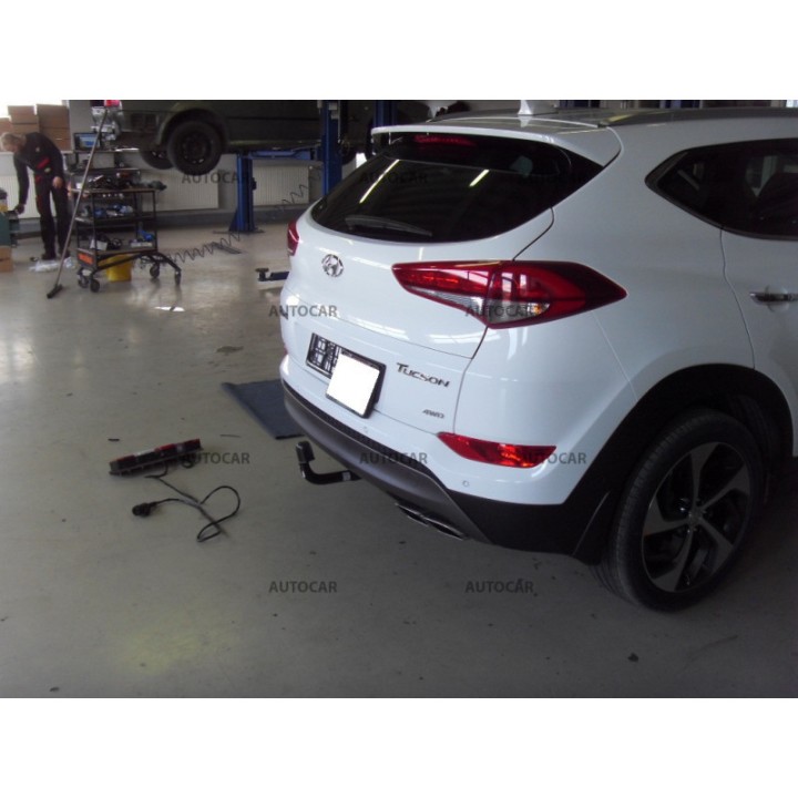 Towbar, Auto-Hak, Vertical Detachable System, Hyundai Tucson 2015 - 2018 - EDK.ro