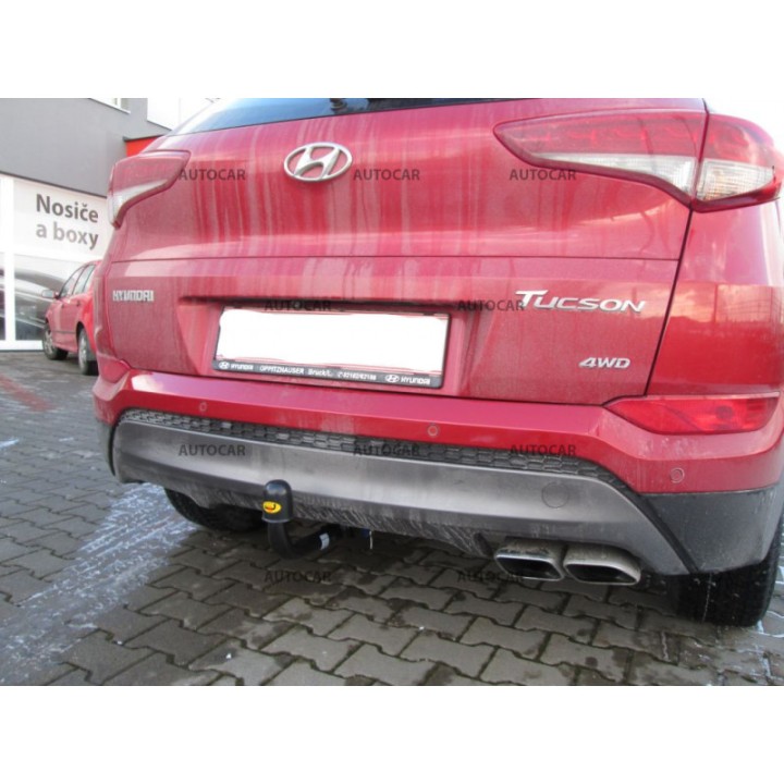 Cârlig de Remorcare, Auto-Hak, Sistem Demontabil Vertical, Hyundai Tucson 2015 - 2018 - EDK.ro