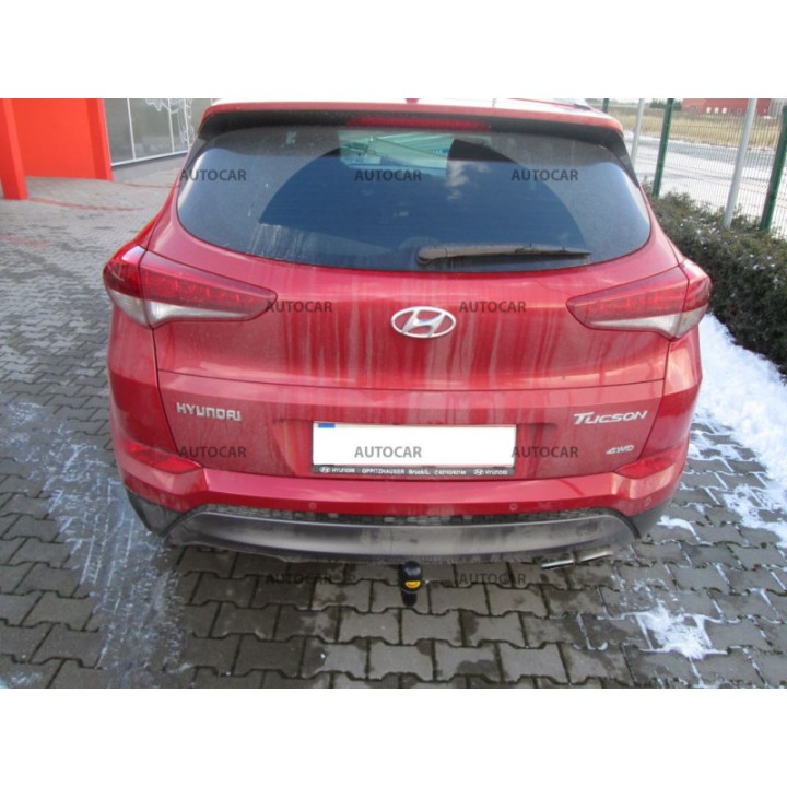 Towbar, Auto-Hak, Vertical Detachable System, Hyundai Tucson 2015 - 2018 - EDK.ro