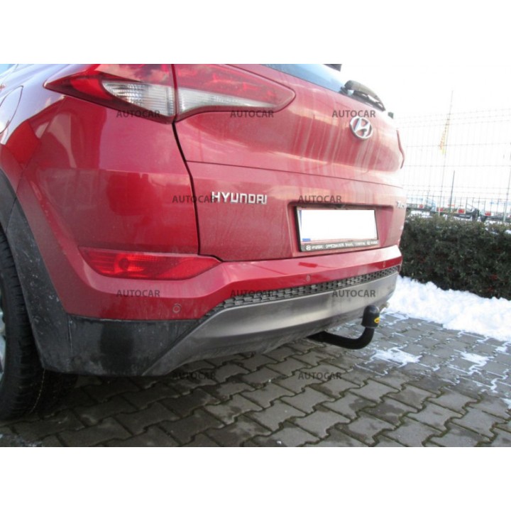 Cârlig de Remorcare, Auto-Hak, Sistem Demontabil Vertical, Hyundai Tucson 2015 - 2018 - EDK.ro