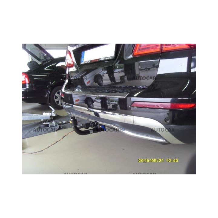 Towbar, Auto-Hak, Vertical Detachable System, Mercedes-Benz ML 2011 - Present - EDK.ro