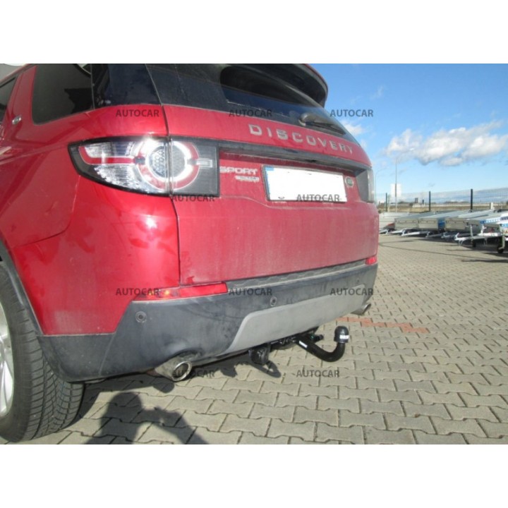 Vertical Detachable Towbar with Key, Brink, Land Rover Discovery Sport 2015 - 2019 - EDK.ro