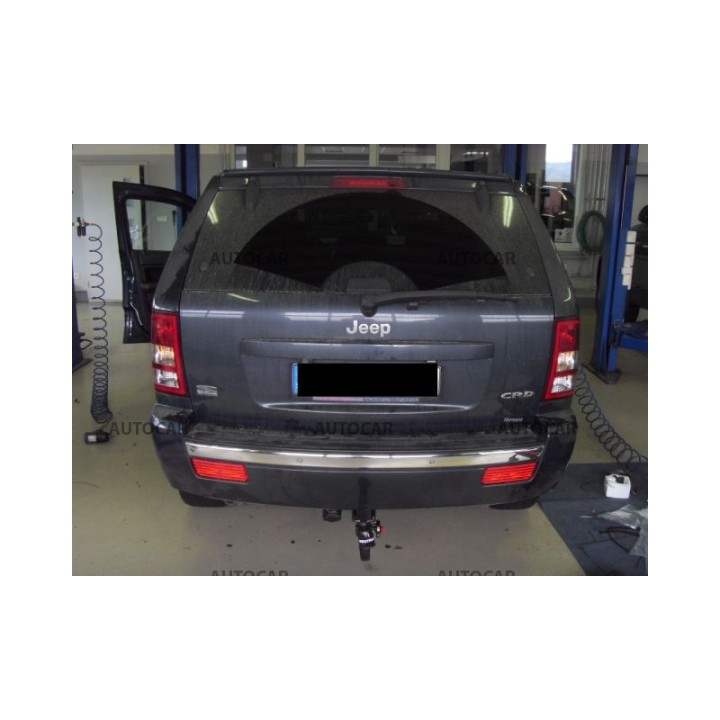 Vertical Detachable Towbar with Key, Westfalia Automotive XH, Jeep Commander 2006 - Present - EDK.ro