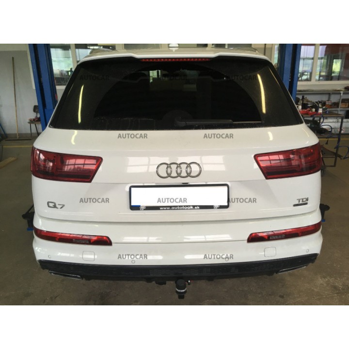 Vertical Detachable Towbar with Key, Westfalia Automotive, Audi Q7 2015 - 2023 - EDK.ro