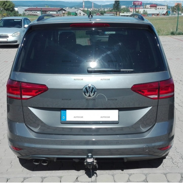 Cârlig de Remorcare, Auto-Hak, Sistem Demontabil Automat, Volkswagen Touran 5 Uși 2015 - Prezent - EDK.ro