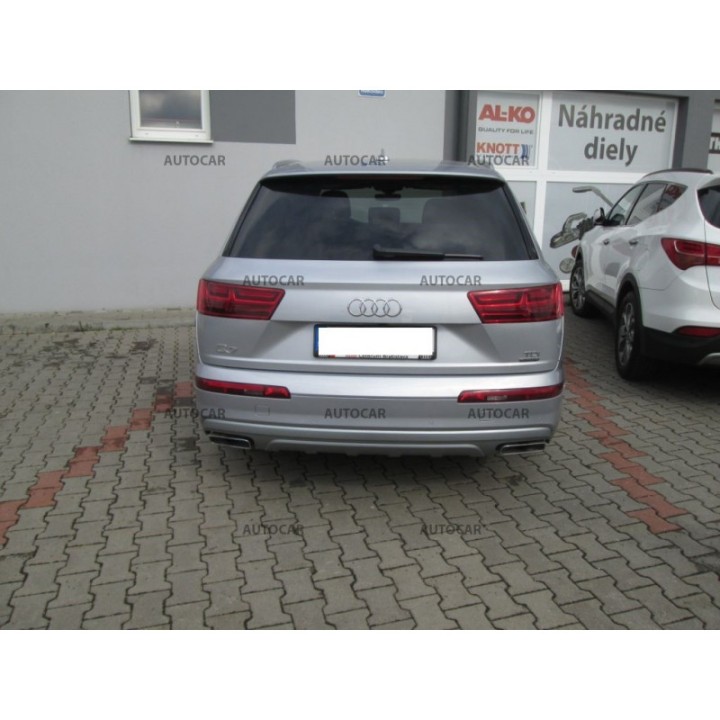 Towbar, Auto-Hak, Vertical Detachable System, Audi Q7 2015 - 2023 - EDK.ro