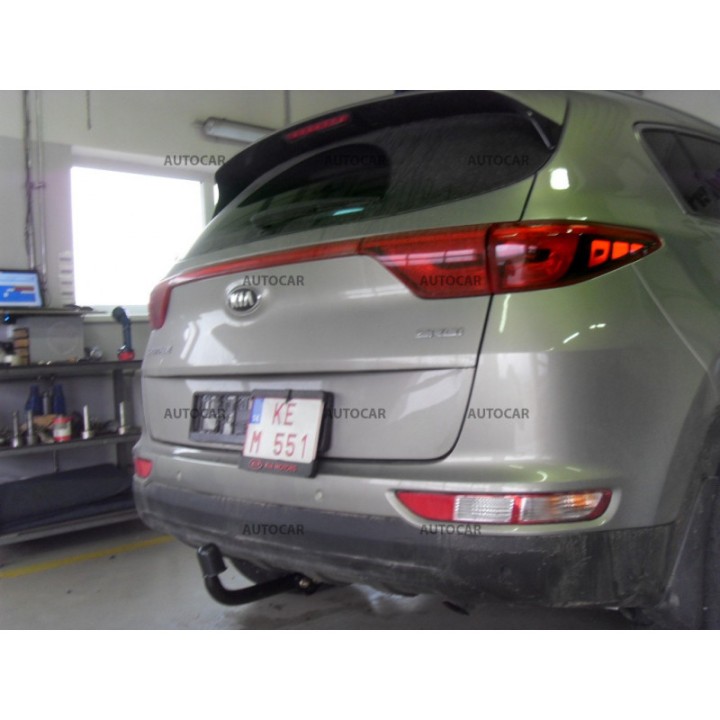 Towbar, Auto-Hak, Semi-Detachable System, Kia Sportage 2016 - 2018 - EDK.ro