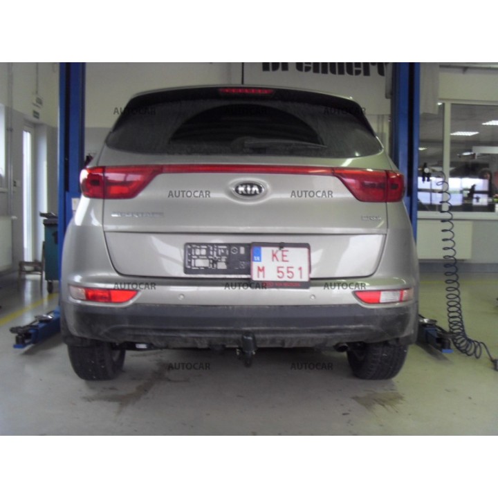 Towbar, Auto-Hak, Semi-Detachable System, Kia Sportage 2016 - 2018 - EDK.ro