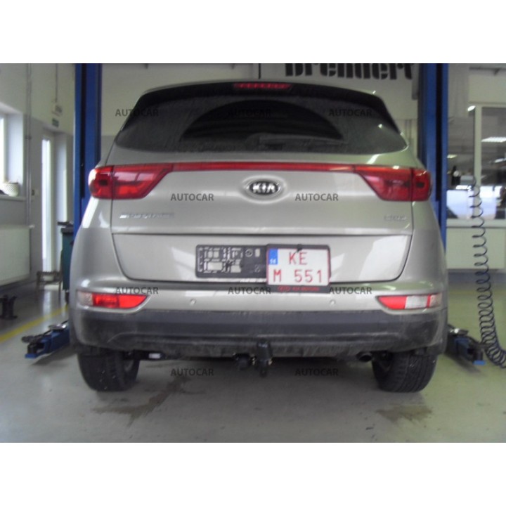 Towbar, Auto-Hak, Semi-Detachable System, Kia Sportage 2016 - 2018 - EDK.ro