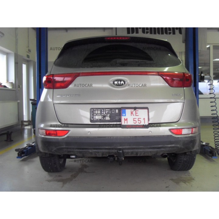 Towbar, Auto-Hak, Semi-Detachable System, Kia Sportage 2016 - 2018 - EDK.ro