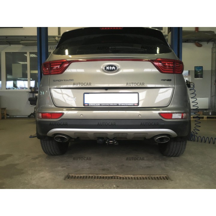 Cârlig de Remorcare, Auto-Hak, Sistem Demontabil Automat, Kia Sportage 2016 - 2018 - EDK.ro