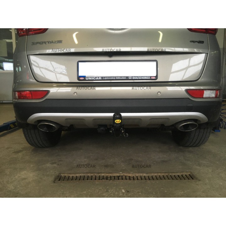 Cârlig de Remorcare, Auto-Hak, Sistem Demontabil Automat, Kia Sportage 2016 - 2018 - EDK.ro