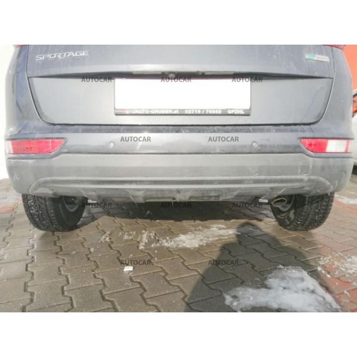 Towbar, Auto-Hak, Vertical Detachable System, Kia Sportage 2016 - 2018 - EDK.ro