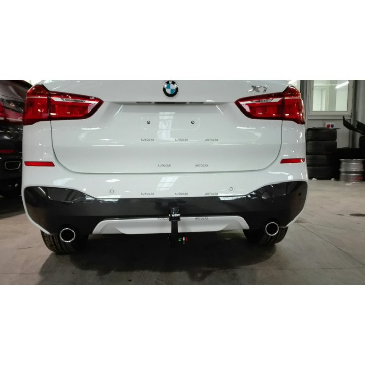 Vertical Detachable Towbar with Key, Westfalia Automotive, BMW X1 2015 - Present - EDK.ro