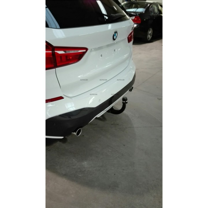 Vertical Detachable Towbar with Key, Westfalia Automotive, BMW X1 2015 - Present - EDK.ro