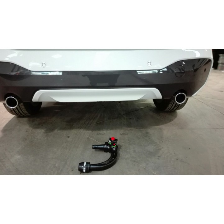 Vertical Detachable Towbar with Key, Westfalia Automotive, BMW X1 2015 - Present - EDK.ro