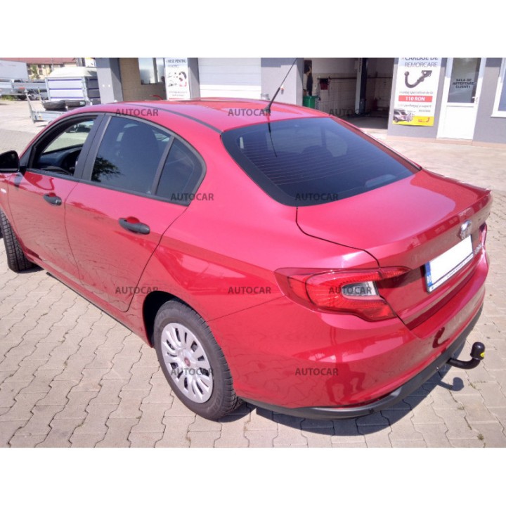 Towbar, Auto-Hak, Automatic Detachable System, Fiat Tipo 4-Door 2016 - Present - EDK.ro