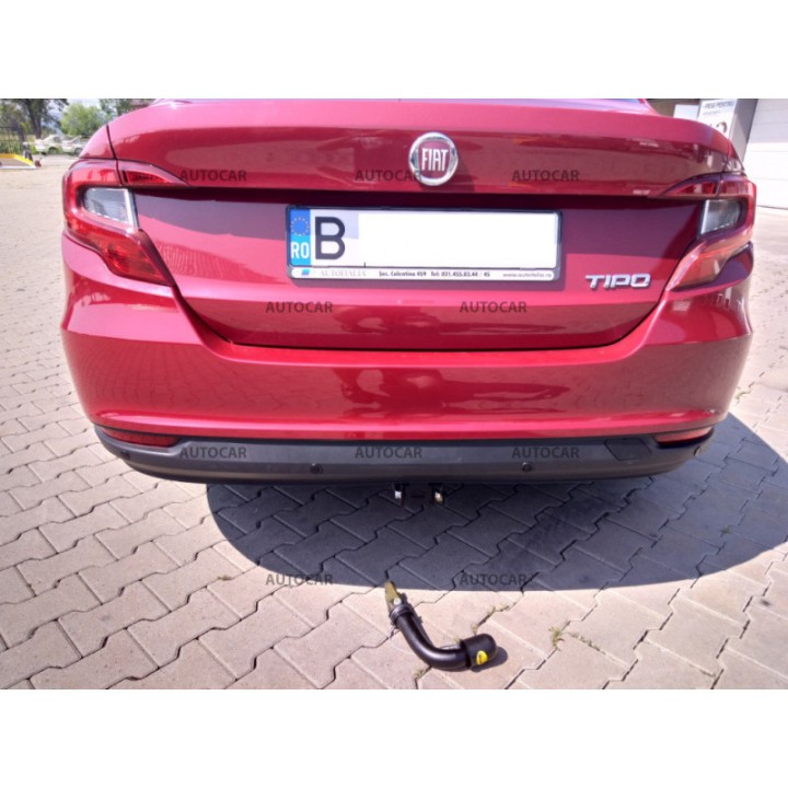 Towbar, Auto-Hak, Automatic Detachable System, Fiat Tipo 4-Door 2016 - Present - EDK.ro