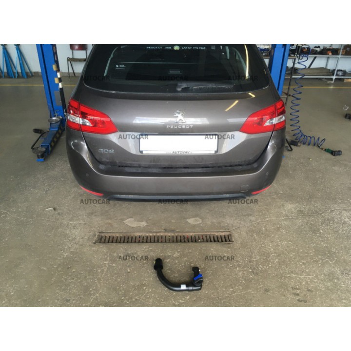 Towbar, Auto-Hak, Vertical Detachable System, Peugeot 308 2014 - 2021 - EDK.ro
