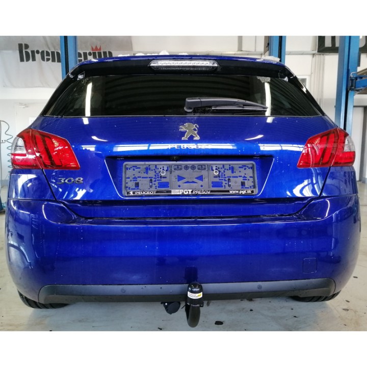Towbar, Auto-Hak, Vertical Detachable System, Peugeot 308 2013 - 2021 - EDK.ro